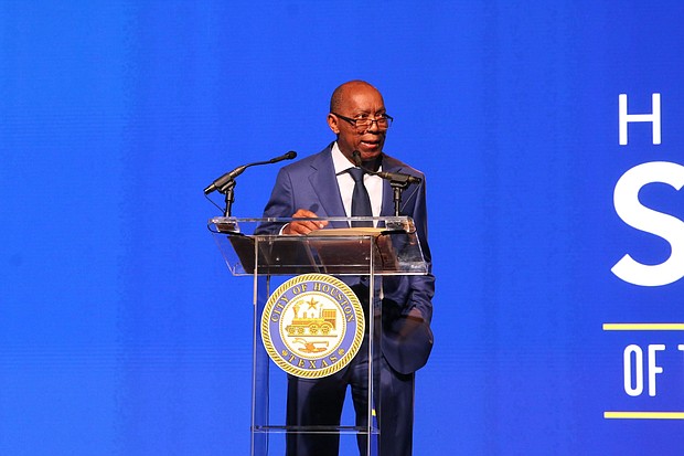 Mayor Sylvester Turner at the State of the City