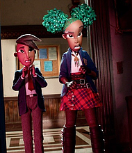 Sam Zelaya and Lyric Ross in Wendell & Wild