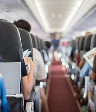 Shrinking personal space in the skies is not imaginary: Experts say airline seats shrunk over the years while Americans grew larger.
Mandatory Credit: Adobe Stock