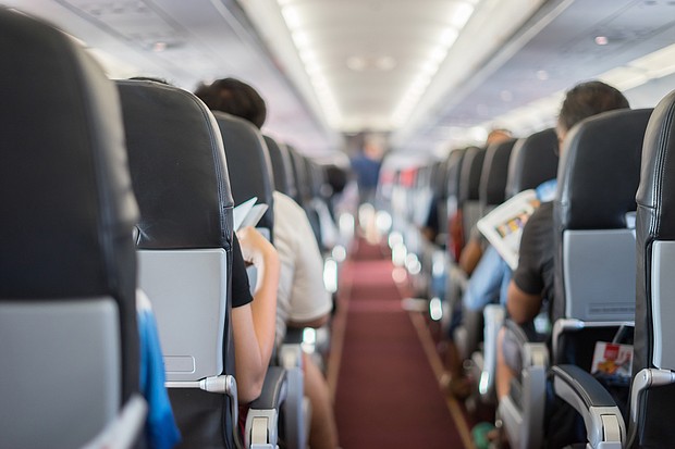 Shrinking personal space in the skies is not imaginary: Experts say airline seats shrunk over the years while Americans grew larger.
Mandatory Credit:	Adobe Stock