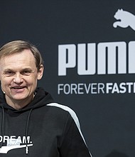 Norwegian Bjørn Gulden, pictured here in Germany in 2020, will become CEO of Adidas on January 1, 2023, the German sportswear brand said in a statement on November 8.
Mandatory Credit:	Daniel Karmann/dpa/AP