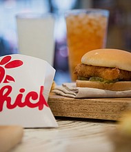 One Miami Chick-fil-A owner/operator has been deluged with applications after switching his staff to a three-day, 14-hour workweek.
Mandatory Credit:	Michael Nagle/Bloomberg/Getty Images