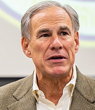 Texas Gov. Greg Abbott will defeat former Rep. Beto O'Rourke in the governor's race, CNN projects. Abbott here speaks at a news conference on October 17, 2022, in Beaumont, Texas.
Mandatory Credit:	Brandon Bell/Getty Images
