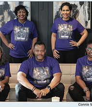 “Wakanda Weekend” organizers include, from left, standing: Left to right, Connie McGowan, owner/ photographer, House of Photography by Connie & Co.; Toni Blue Washington, owner, The Blue Print, LLC. Seated, from left: Marchelle Roane, owner, My Twisted Wrist; George ‘Brak’ Braxton, owner, EpiQ Holdings LLC; Renee Johnson, owner, The PenStops Here LLC.