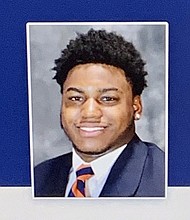 Christopher Darnell Jones is in custody after 3 football players were shot dead and 2 people wounded at the University of Virginia on Sunday, police say.
Mandatory Credit:	University of Virginia Police