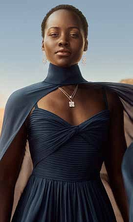 De Beers global brand ambassador Lupita Nyong’o. PRNewsFoto.