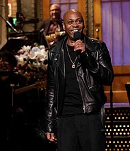 Dave Chappelle's comments about the Jewish community during his "Saturday Night Live" monologue are being slammed as antisemitic.
Mandatory Credit:	Will Heath/NBC via Getty Images