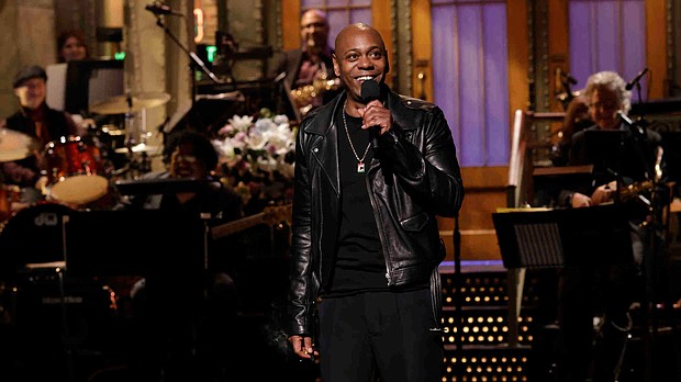 Dave Chappelle's comments about the Jewish community during his "Saturday Night Live" monologue are being slammed as antisemitic.
Mandatory Credit:	Will Heath/NBC via Getty Images