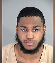 Christopher Jones was arrested Monday, November 14, in connection with a shooting at the University of Virginia that left three football players dead.
Mandatory Credit:	Henrico County Sheriff's Office