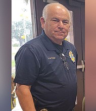 Lt. Mariano Pargas, in a photo from Uvalde Police Department, was placed on leave in July.  Uvalde's acting police chief knew there were "eight to nine" children alive and needing rescue from a shooter in the classrooms at Robb Elementary but failed to organize help.
Mandatory Credit:	Uvalde Police Department