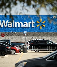 Walmart has agreed to pay $3.1billion to settle multistate opioid lawsuits. Pictured is a Walmart store in Spring Lake on November 14.
Mandatory Credit:	Andrew Craft/USA TODAY Network