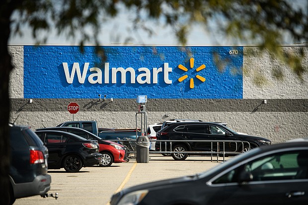 Walmart has agreed to pay $3.1billion to settle multistate opioid lawsuits. Pictured is a Walmart store in Spring Lake on November 14.
Mandatory Credit:	Andrew Craft/USA TODAY Network