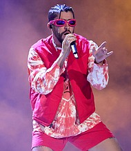 Bad Bunny leads Latin Grammy nominations with 10.
Mandatory Credit:	Theo Wargo/Getty Images
Dateline:	Philadelphia, Pennsylvania, September 04, 2022
