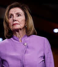 House Speaker Nancy Pelosi, here at the US Capitol on August 10, will 'address her future plans' Thursday.
Mandatory Credit:	Anna Moneymaker/Getty Images