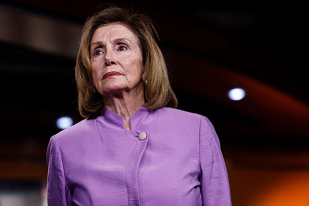 House Speaker Nancy Pelosi, here at the US Capitol on August 10, will 'address her future plans' Thursday.
Mandatory Credit:	Anna Moneymaker/Getty Images