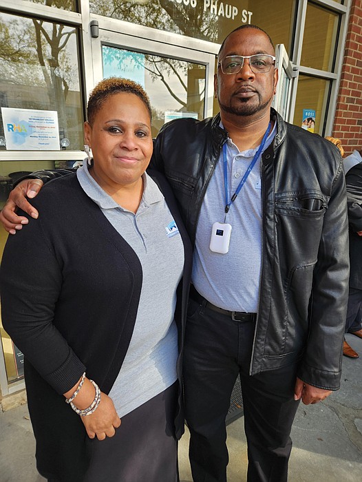 Myra and Michael Griffin own and operate Community Transportation, which provides public housing residents with children free transportation to work or school.