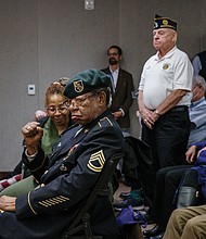 Men and women who served in the U.S. military branches were honored Nov. 11 during a Commonwealth’s Veterans Day Ceremony at the Virginia War Memorial in Richmond.