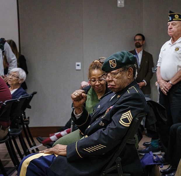 Men and women who served in the U.S. military branches were honored Nov. 11 during a Commonwealth’s Veterans Day Ceremony at the Virginia War Memorial in Richmond.