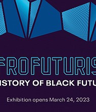 Through the 4,300-square-foot temporary exhibition, visitors will view a variety of objects from Afrofuturism pioneers, including Octavia Butler’s typewriter, Nichelle Nichols’ Star Trek uniform as the character Lt. Nyoto Uhura and Nona Hendryx’s spacesuit-inspired costume worn while performing with LaBelle.