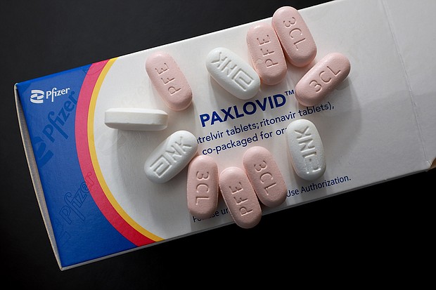 Pfizer's Paxlovid is displayed on July 7 in Pembroke Pines, Florida. Cases of Covid-19 rebound following treatment with the antiviral medication Paxlovid, appear to be at least twice as common as doctors previously knew.
Mandatory Credit:	Joe Raedle/Getty Images North America/Getty Images