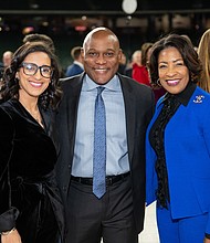 Rania Mankarious, HPD Chief Troy Finner, Metro PD Chief Vera Bumpers