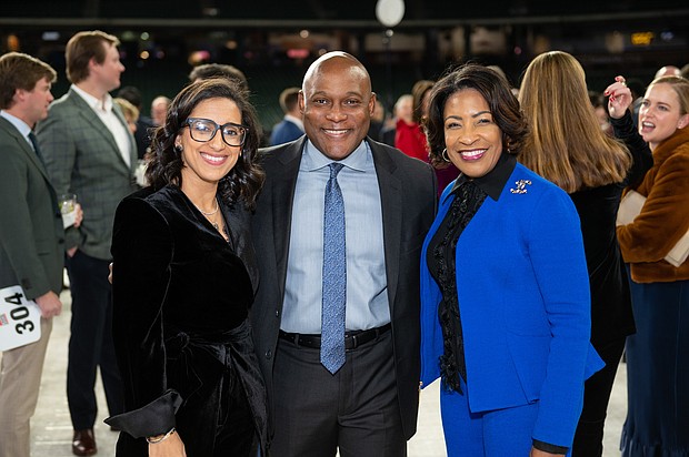 Rania Mankarious, HPD Chief Troy Finner, Metro PD Chief Vera Bumpers