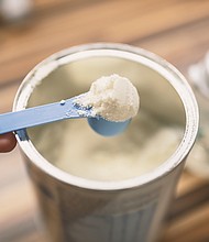 The US Food and Drug Administration lays out a plan to combat bacterial contamination of baby formula.
Mandatory Credit:	Adobe Stock