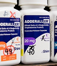 The US Food and Drug Administration says an Adderall shortage is expected to last another 30 to 60 days.
Mandatory Credit:	Kris Tripplaar/Sipa USA/FILE