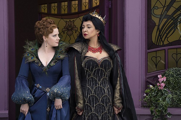 Amy Adams and Maya Rudolph in "Disenchanted," premiering on Disney+.
Mandatory Credit:	Jonathan Hession/Disney Enterprises, Inc
