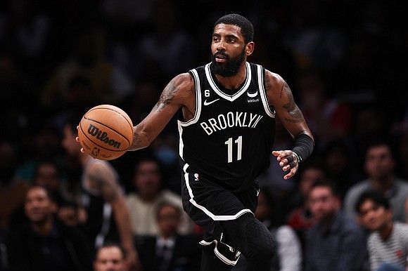 Brooklyn Nets star Kyrie Irving, who was suspended for at least five games by the team for comments made after …