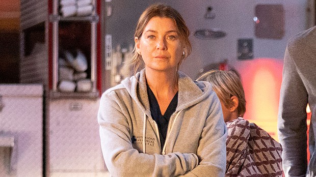 Ellen Pompeo in the fall finale of "Grey's Anatomy."
Mandatory Credit:	Liliane Lathan/ABC