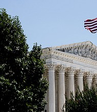 The Supreme Court on Monday dismissed a challenge to Texas state legislative maps.
Mandatory Credit:	Elizabeth Frantz/Reuters