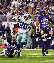 The Dallas Cowboys gave the Minnesota Vikings a 40-3 humbling on Sunday.
Mandatory Credit:	Nick Wosika/Icon Sportswire/Getty Images