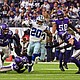The Dallas Cowboys gave the Minnesota Vikings a 40-3 humbling on Sunday.
Mandatory Credit:	Nick Wosika/Icon Sportswire/Getty Images