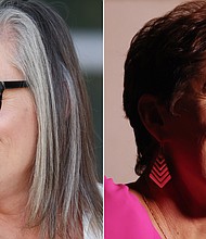 Democrat Katie Hobbs (left) will win Arizona's governor's race, CNN projects, defeating Republican Kari Lake.
Mandatory Credit:	Getty Images