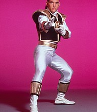 Jason David Frank, seen here portraying the "White Power Ranger," had died.
Mandatory Credit:	Saban Entertainment/Everett Collection