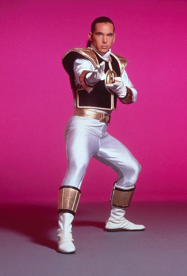 Jason David Frank, seen here portraying the "White Power Ranger," had died.
Mandatory Credit:	Saban Entertainment/Everett Collection