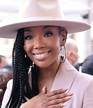 Brandy Norwood, seen here in July, is being tapped to reprise her role of Cinderella for Disney in a new movie.
Mandatory Credit: Matt Winkelmeyer/Getty Images/FILE