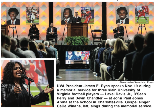 NFL honors fallen Cavaliers, Richmond Free Press