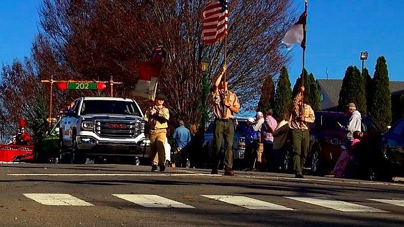 The town of Franklin officially rang in the holiday season Sunday, Nov. 27 with its annual Christmas parade.