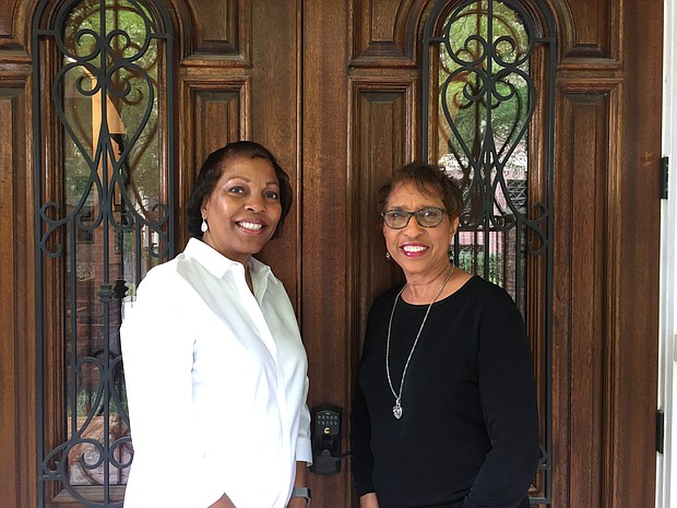 Genora Boykins and Sharon Owens at La Maison in Midtown, a seven-room bed and breakfast in Houston.
Mandatory Credit:	Courtesy Genora Boykins and Sharon Owens