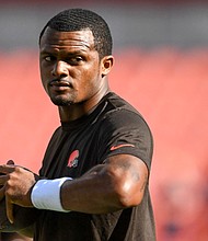 Deshaun Watson will return to play for the Cleveland Browns on  December 4 after serving an 11-game suspension. Watson has been practicing full-time with the Browns since November 14, according to the team.
Mandatory Credit:	Nick Cammett/Getty Images North America/Getty Images