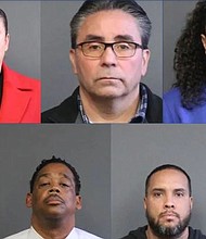 Five officers involved in the paralysis of a New Haven man who was in the back of a police van have been charged, according to state police.
Mandatory Credit:	New Haven Police Department/WFSB