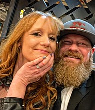 Musician Jake Flint dies just hours after his wedding. Jake married Brenda over the weekend.
Mandatory Credit:	From Jake Flint/Instagram