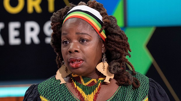 Ngozi Fulani, pictured on "Good Morning Britain" last month, said she was asked where she "really" came from during a royal reception at Buckingham Palace.
Mandatory Credit:	Ken McKay/ITV/Shutterstock