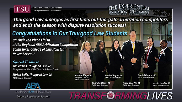 As the world of law school academia nears the end of the Fall ’22 season, Thurgood Law students continue to …