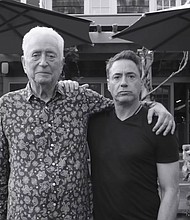 Robert Downey Jr. pays tribute to his late dad in the intimate 'Sr.'. Robert Downey Sr. and Downey Jr. are pictured here in the Netflix documentary.
Mandatory Credit:	Netflix