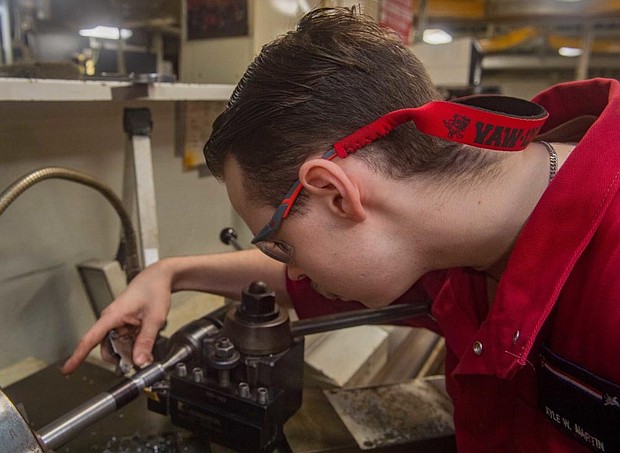 Machinery Repairman Fireman Kyle Martin