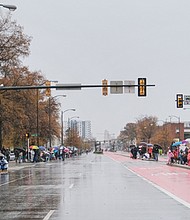 Under cloudy skies, rain and umbrellas, the Dominion Energy Christmas Parade kicked off the official holiday season on Dec. 3 at the Science Museum of Virginia on West Broad Street before heading Downtown to 7th Street. Despite the rain, parade-goers near and far lined the streets to experience the excitement and festivities.