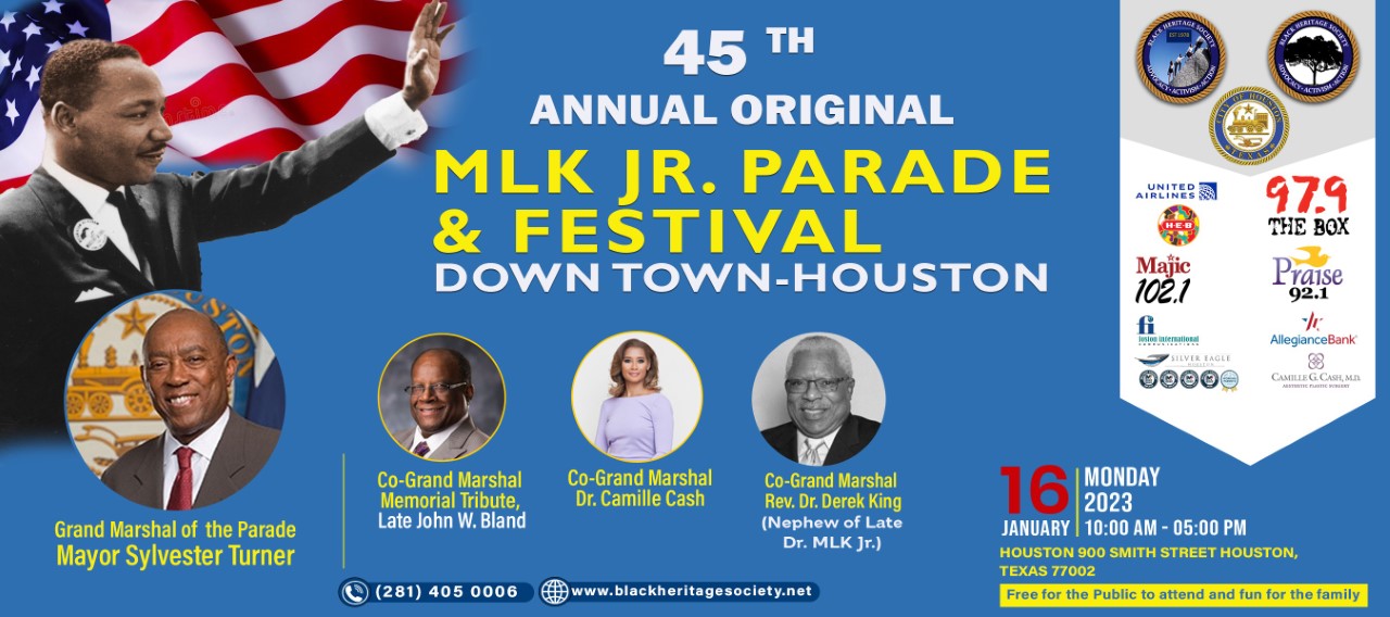 BHS Annual 45th MLK Parade and Festival - Houston Peace & Justice Center